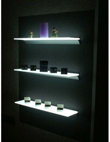 LED Glass Shelf 60x20cm