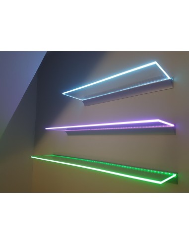 LED Glass Shelf 60x20cm