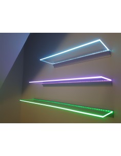 LED Glass Shelf 100x20cm