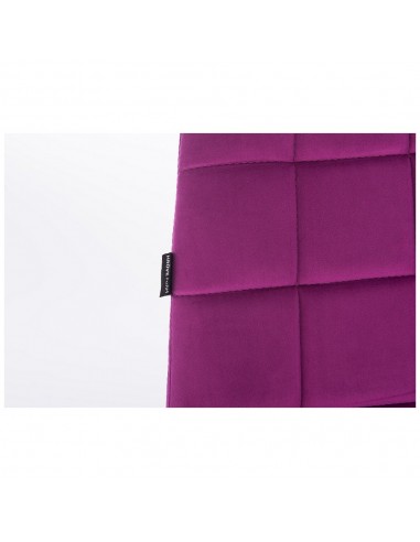 Copper Hroove Salon Chair - Purple Velour BFHR590CROSS