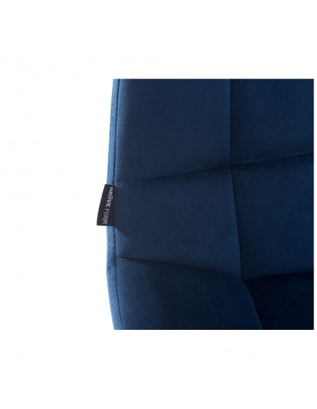 Copper Hroove Salon Chair - Blue BFHR590N