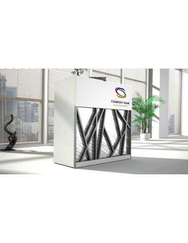 Salon Reception Desk - R100 Standard LED