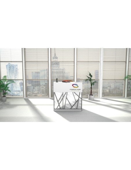 Salon Reception Desk - R100 Standard LED