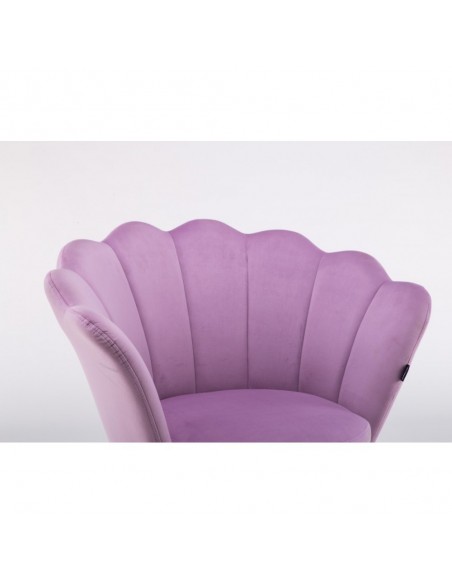Hroove Salon Chair - Pink Velour BFHR1414