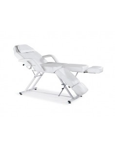 Beauty Salon Adjustable Recliner Bed - Profi 3 - Pedicure - white - Bella Furniture