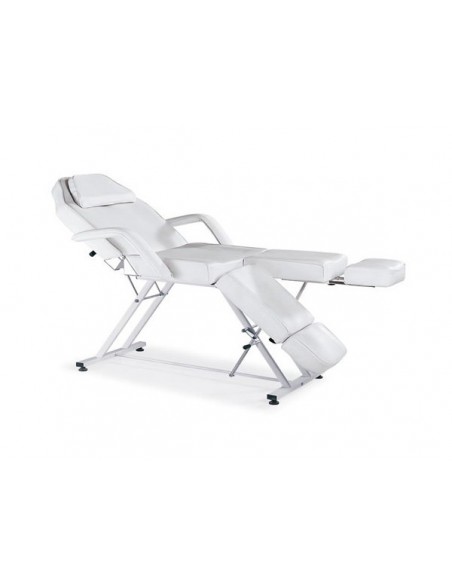Beauty Salon Adjustable Recliner Bed - Profi 3 - Pedicure - white - Bella Furniture