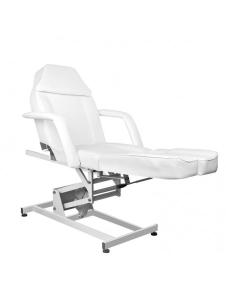 FOTEL KOSMETYCZNY ELEKTR. AZZURRO 673AS PEDI 1 SILN. BIAŁY