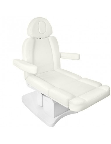 COSMETIC ELECTRIC CHAIR. AZZURRO 708A 4 MOTOR WHITE