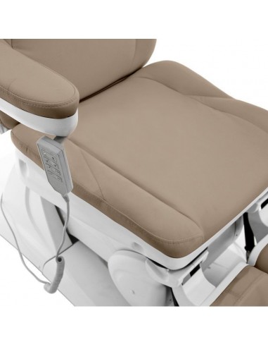 COSMETIC ELECTRIC CHAIR. AZZURRO 870S PEDI 3 MOTOR CAPPUCCINO