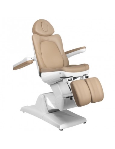 COSMETIC ELECTRIC CHAIR. AZZURRO 870S PEDI 3 MOTOR CAPPUCCINO