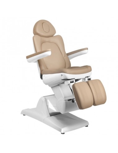 COSMETIC ELECTRIC CHAIR. AZZURRO 870S PEDI 3 MOTOR CAPPUCCINO