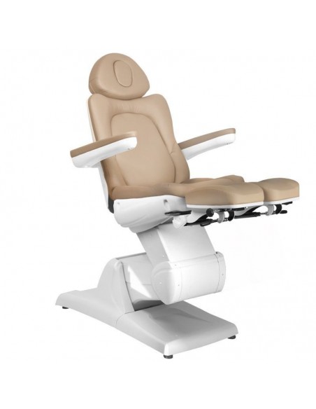 COSMETIC ELECTRIC CHAIR. AZZURRO 870S PEDI 3 MOTOR CAPPUCCINO