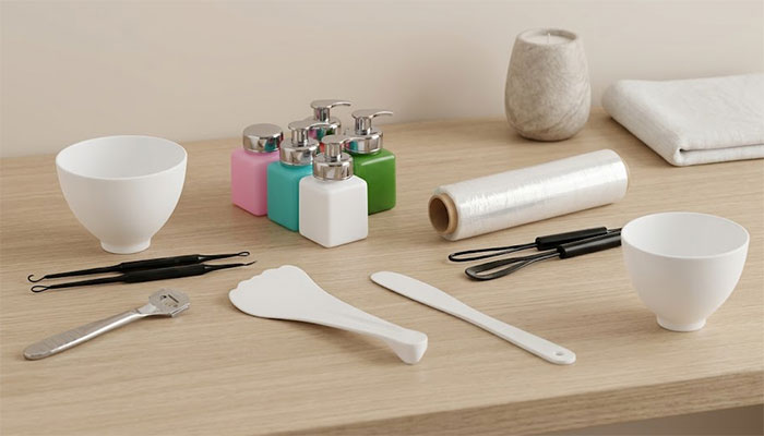 Cosmetic accessories for professional beauty and skincare use