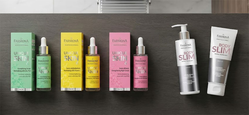 Farmona cosmetics for professional beauty and skincare use