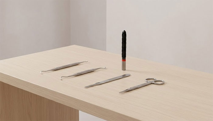 Podiatry products for foot care and professional treatments
