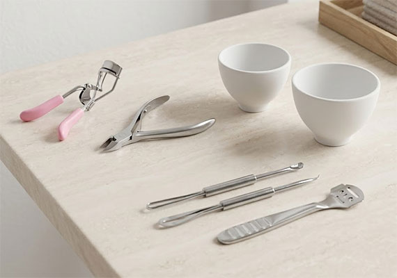Application tools for precise beauty and cosmetic treatments