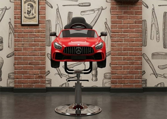 Kids barber chairs Ireland children salon chairs for sale barber equipment