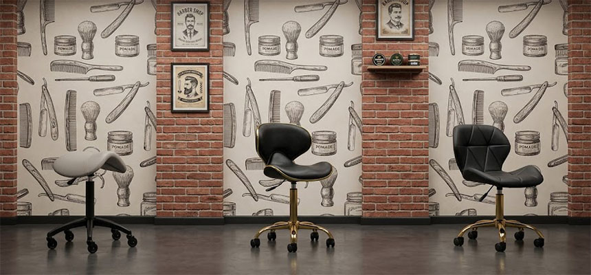 Salon stools Ireland hairdressing stools for sale adjustable salon seating