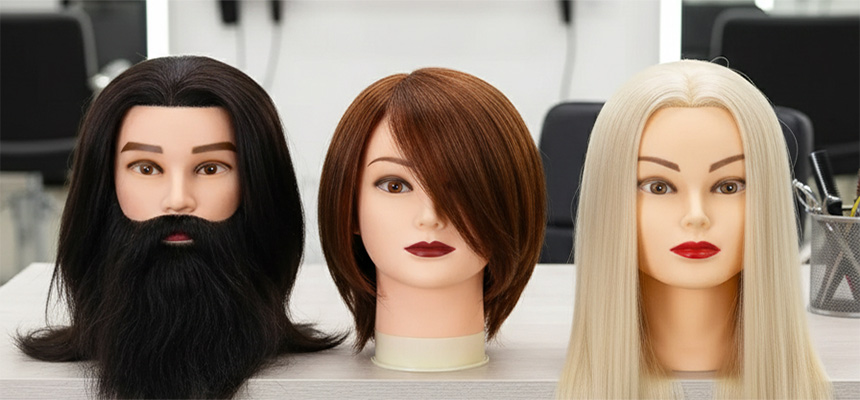 Hairdressing training Heads