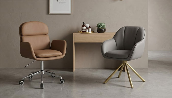 Faux leather salon chair for professional beauty and hair salon