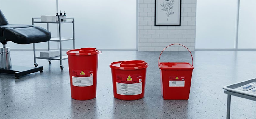 Medical waste containers Ireland biohazard bins for sale