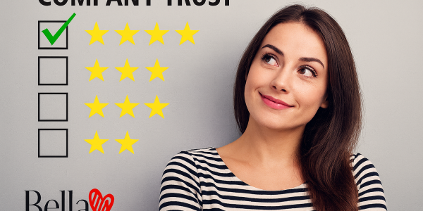 How to choose the right company- customer reviews build trust.